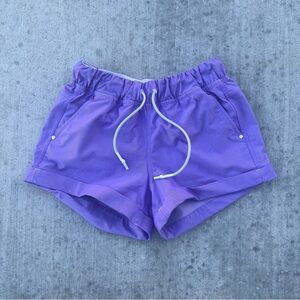 Lulu Lemon Purple Athletic Shorts